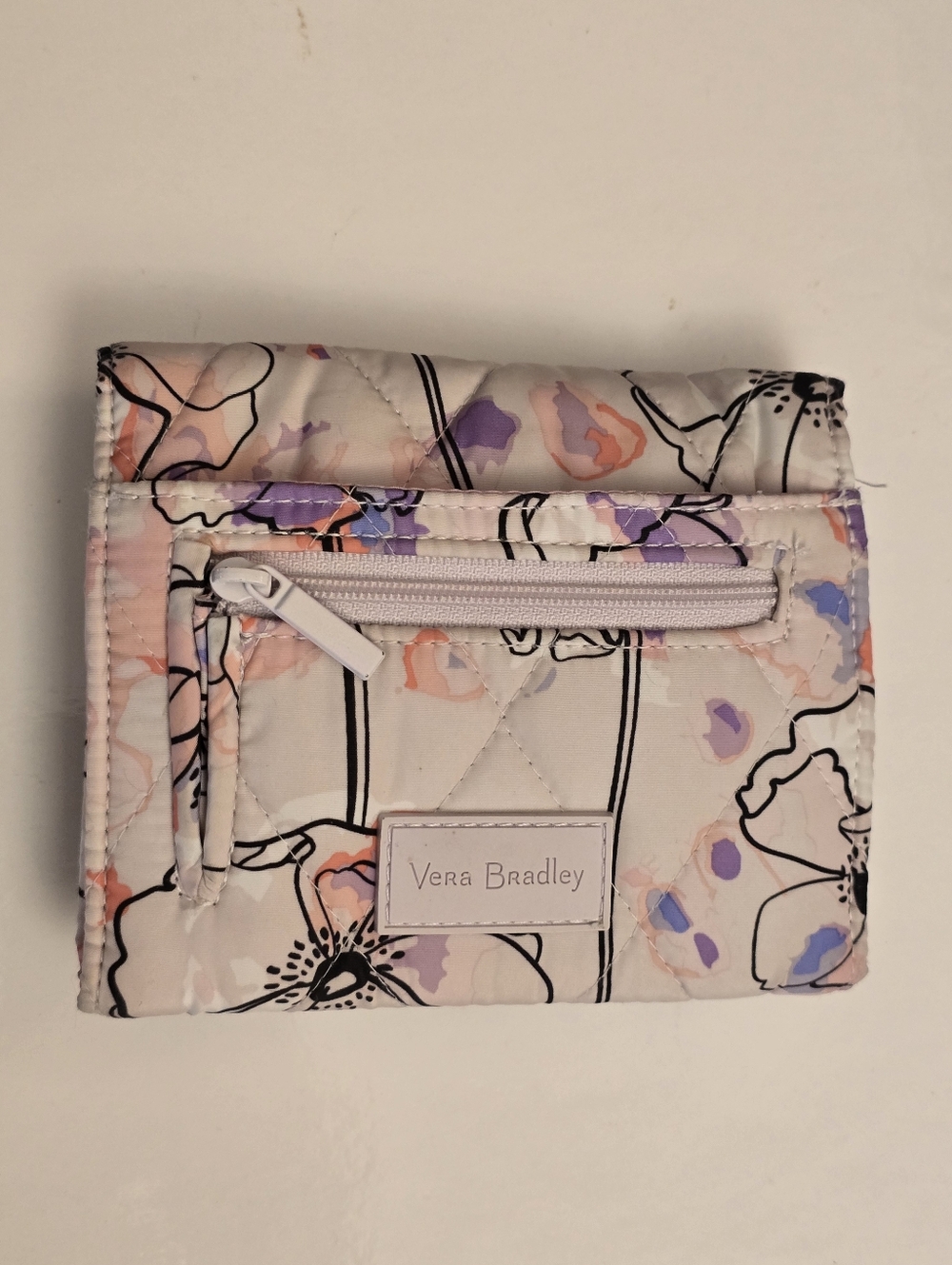 Vera Bradley Pastel Floral Quilted Wallet
